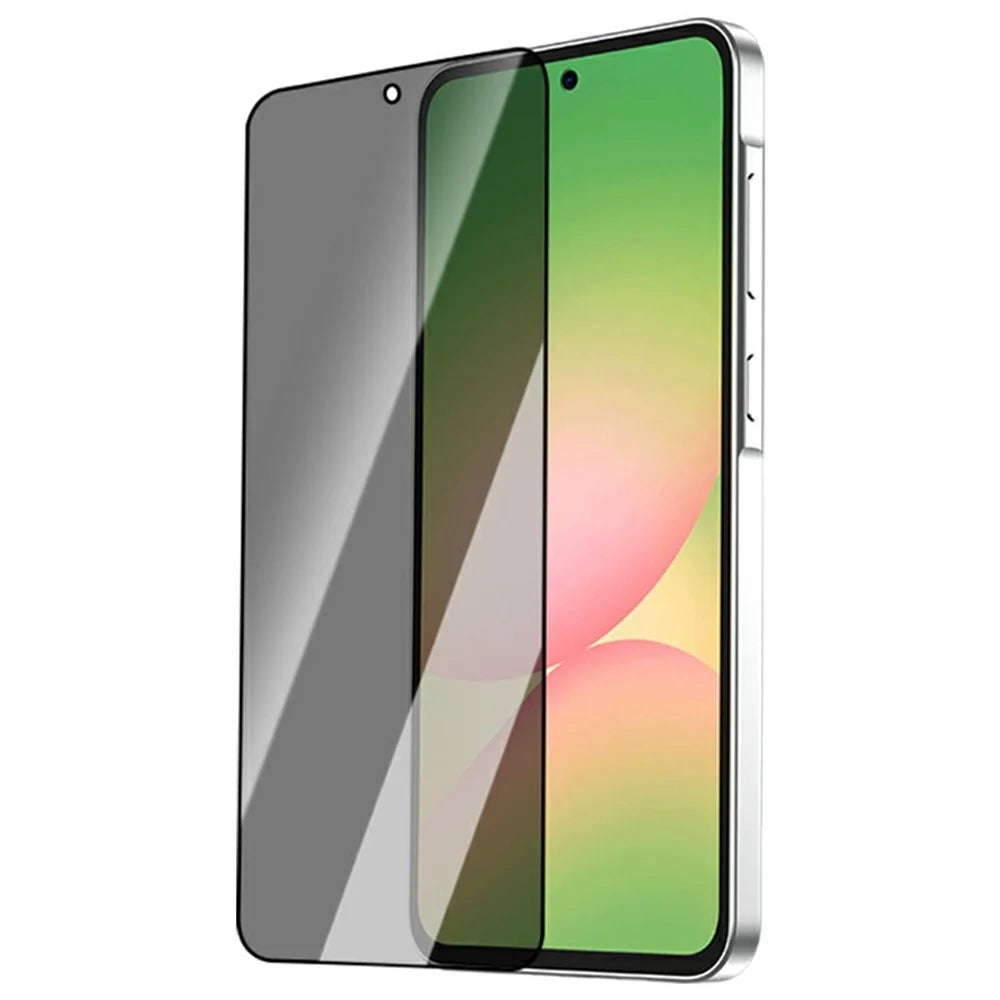 LEREACH 2Pcs For Samsung Galaxy A57 5G Privacy Tempered Glass Screen Protector 28° Anti-spy Full Cover Film - Black - 2