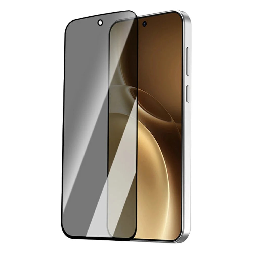 LEREACH 2Pcs For vivo X300 Ultra 5G Privacy Tempered Glass Screen Protector 28° Anti-spy Full Cover Film - Black - 2