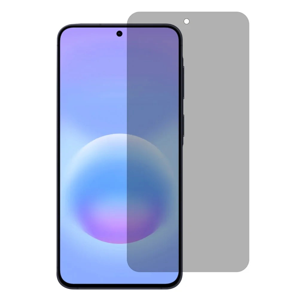 For Samsung Galaxy A57 5G Privacy Screen Protector 180-Degree Anti-Spy Tempered Glass Full Coverage Film - Black - 1