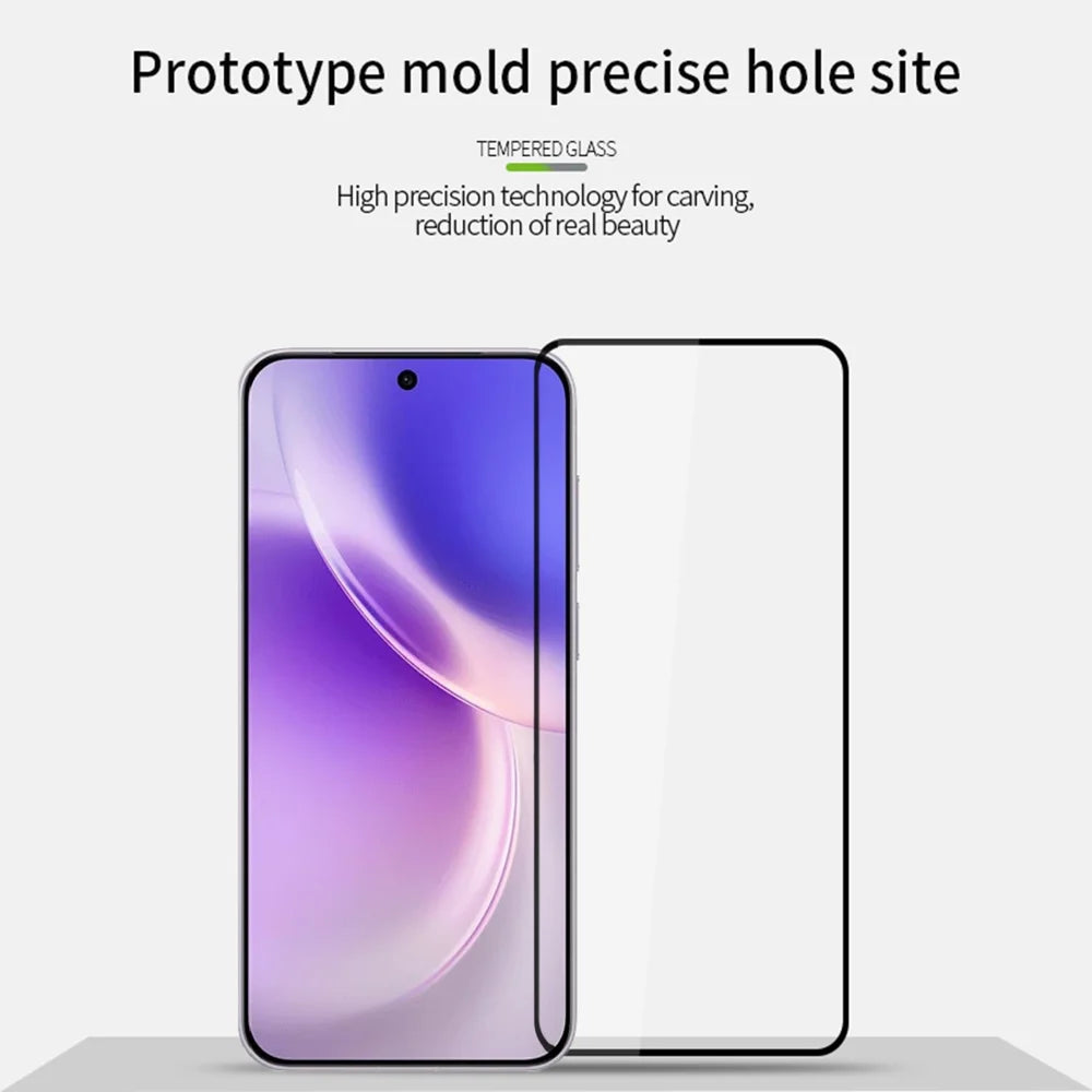 PINWUYO For vivo X300s 5G Tempered Glass Film JK Series-2 9H Full Glue Full Screen Protector - Black - 3
