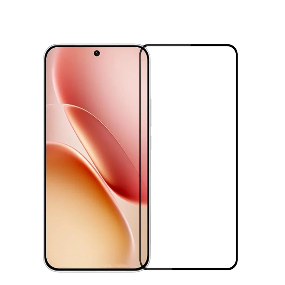 PINWUYO For vivo iQOO Z11 5G Tempered Glass Film JK Series-2 9H Full Glue Full Screen Protector - Black - 1