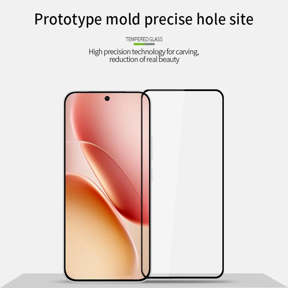 PINWUYO For vivo iQOO Z11 5G Tempered Glass Film JK Series-2 9H Full Glue Full Screen Protector - Black - 3