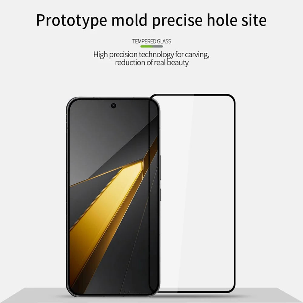 PINWUYO For Oppo K15 Pro 5G Tempered Glass Film JK Series-2 9H Full Glue Full Screen Protector - Black - 3
