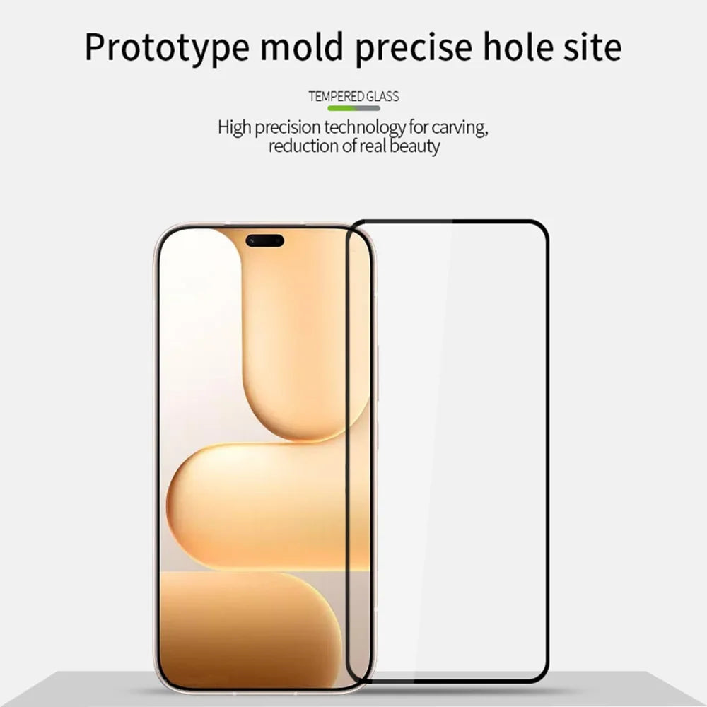 PINWUYO For Honor X80i 5G / Honor 600 Lite 5G Tempered Glass Film JK Series-2 9H Full Glue Full Screen Protector - Black - 3