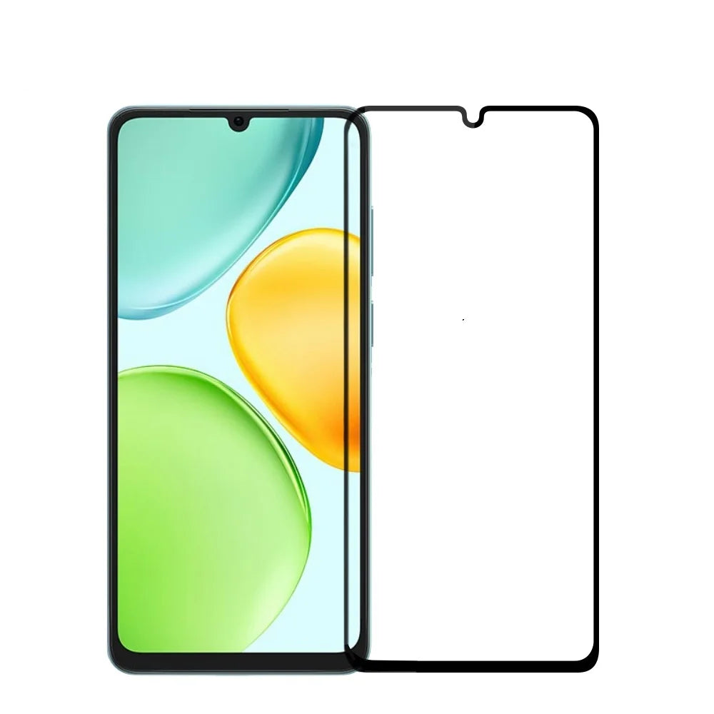 PINWUYO For Honor 500 Smart 5G / Honor X6d 5G Tempered Glass Film JK Series-2 9H Full Glue Full Screen Protector - Black - 1