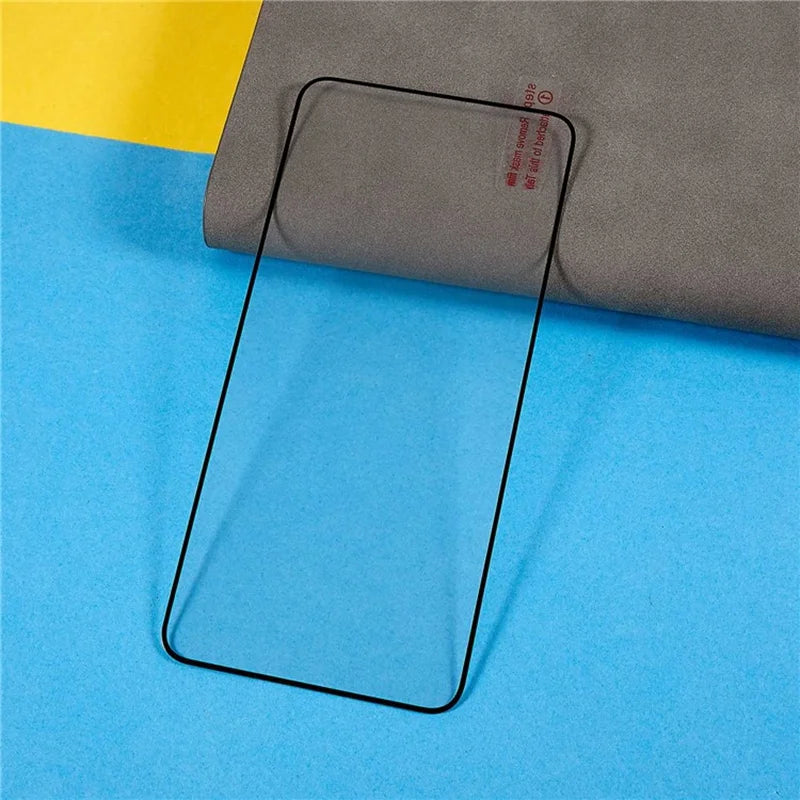 For vivo V70 5G Tempered Glass Silk Printing Side Glue Full Coverage Screen Protector - Black - 3