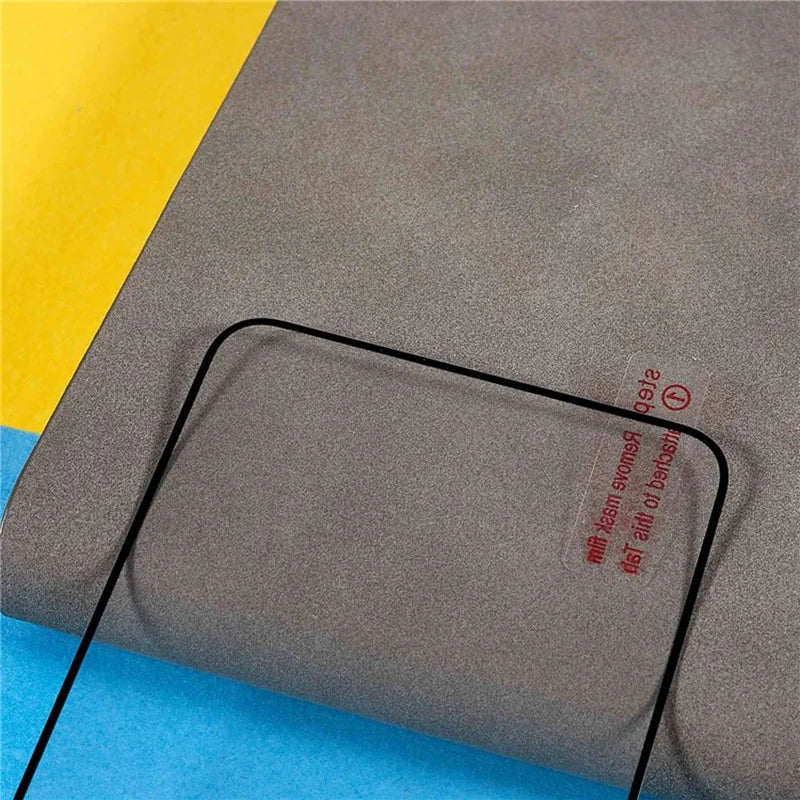 For vivo V70 5G Tempered Glass Silk Printing Side Glue Full Coverage Screen Protector - Black - 4