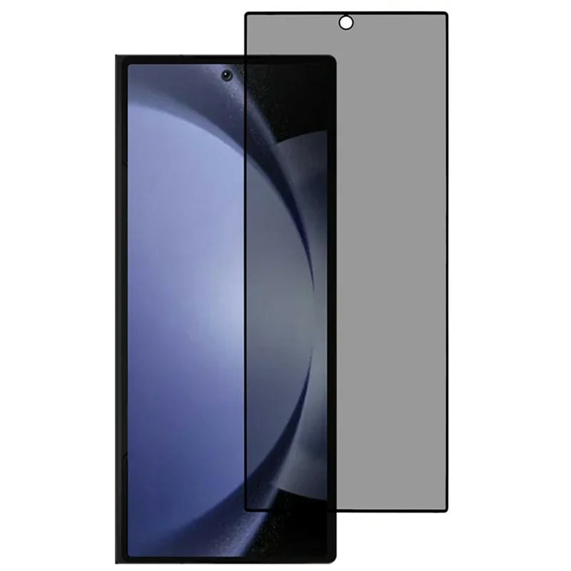 For Samsung Galaxy Z Fold8 Ultra Inner Screen Protector Anti Spy Privacy Film Silk Print Border Smooth Edge, Full Coverage - Black - 1