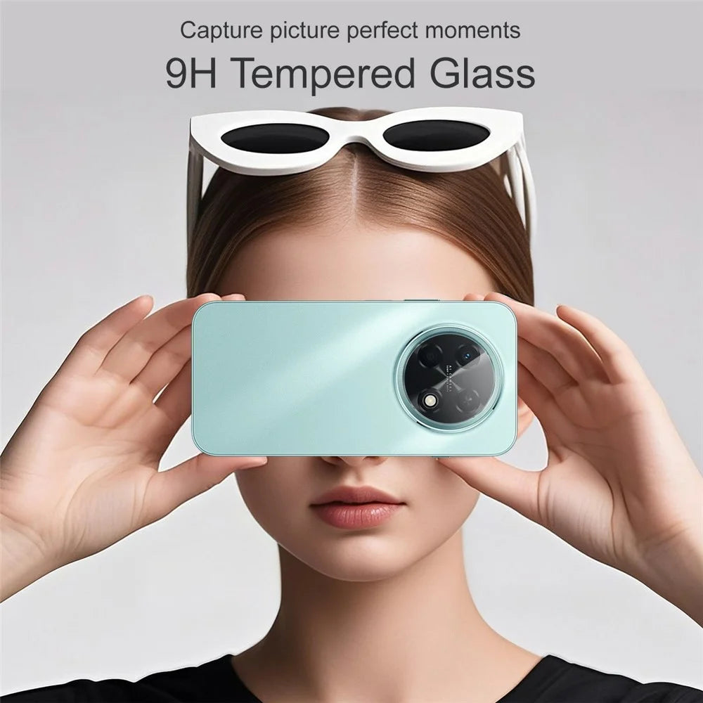 IMAK For Huawei nova 15 Max / Enjoy 90 Pro Max Camera Lens Protector Slim Tempered Glass Full Coverage Lens Film - Transparent - 3