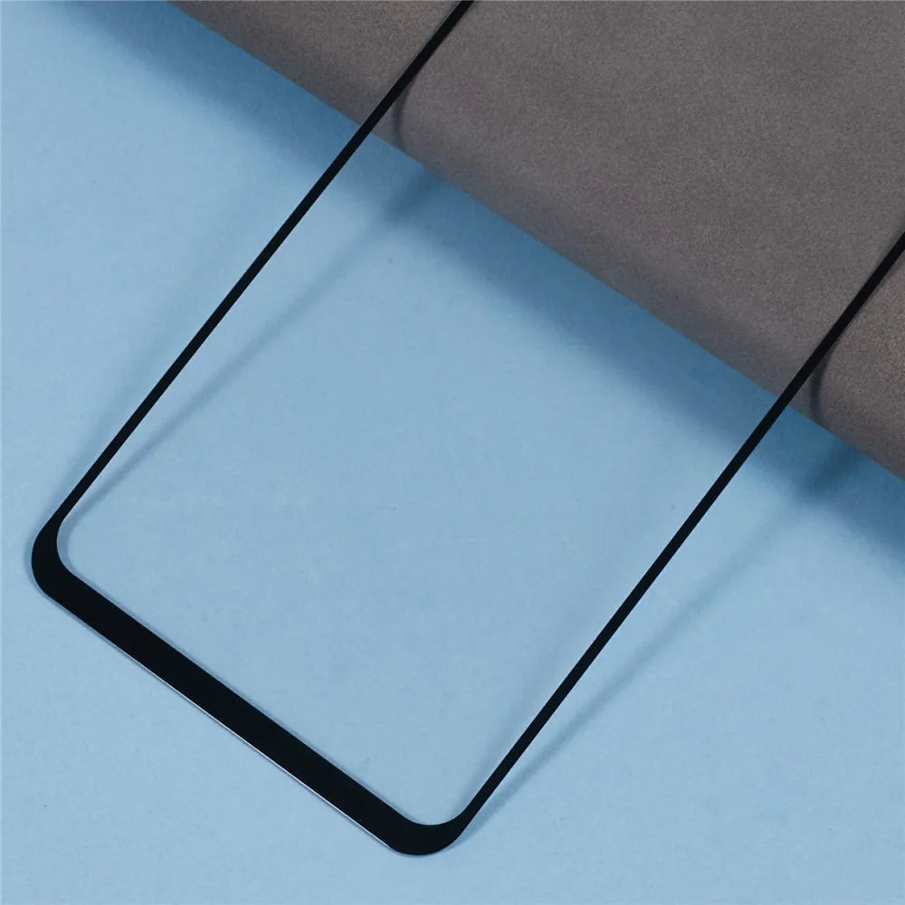For vivo Y21 5G (2026) Full Screen Protector Silk Printing Full Glue HD Clear Screen Film - Black - 4