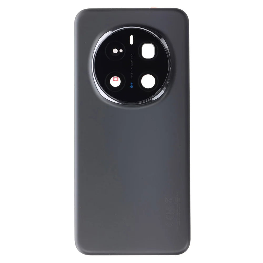 For Honor Magic7 Pro 5G OEM Battery Housing with Camera Lens Cover - Black - 2