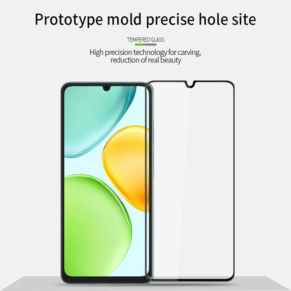 PINWUYO for Honor 500 Smart 5G / Honor X6d 5G Tempered Glass Film  Explosion-proof 9H 3D Full Glue Full Screen Protector - Black - 3