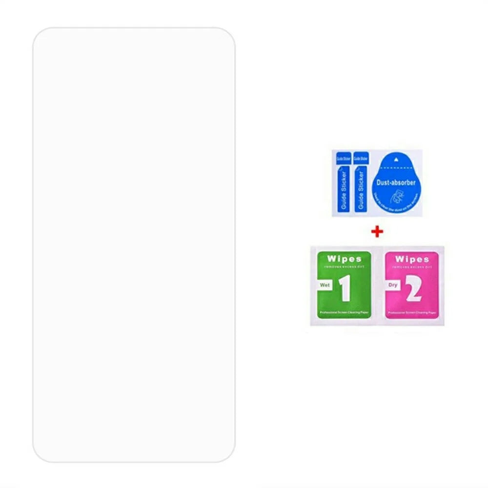 25Pcs For Oppo Find X9 Ultra 5G Screen Protector Full Glue Tempered Glass High Definition Film (NOT Complete Covering) (No Package, with Wipes Set, Dust-absorber, Guide Sticker) - Transparent - 2