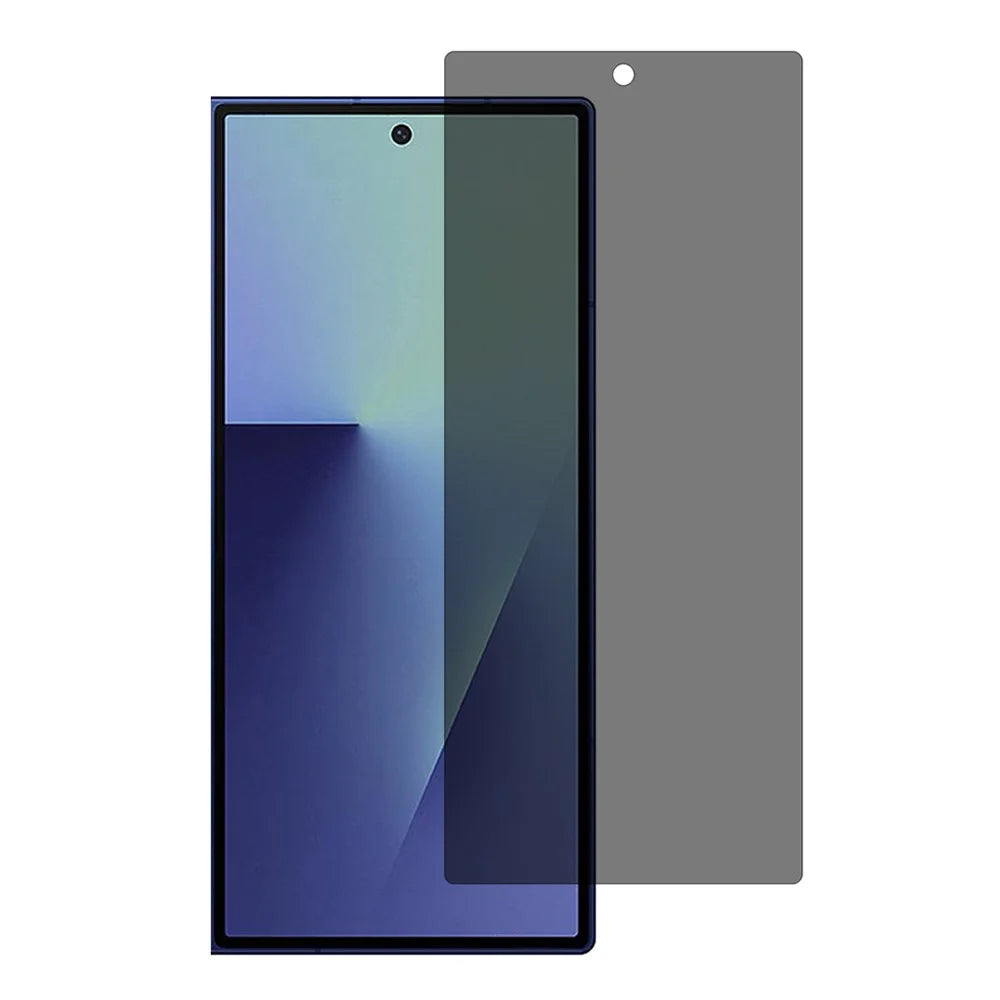 For Samsung Galaxy Z Fold8 Ultra 2.5D Arc Edge Anti Spy Full Screen Protector High Aluminium-silicon Glass Film (Fingerprint Unlock) - 1