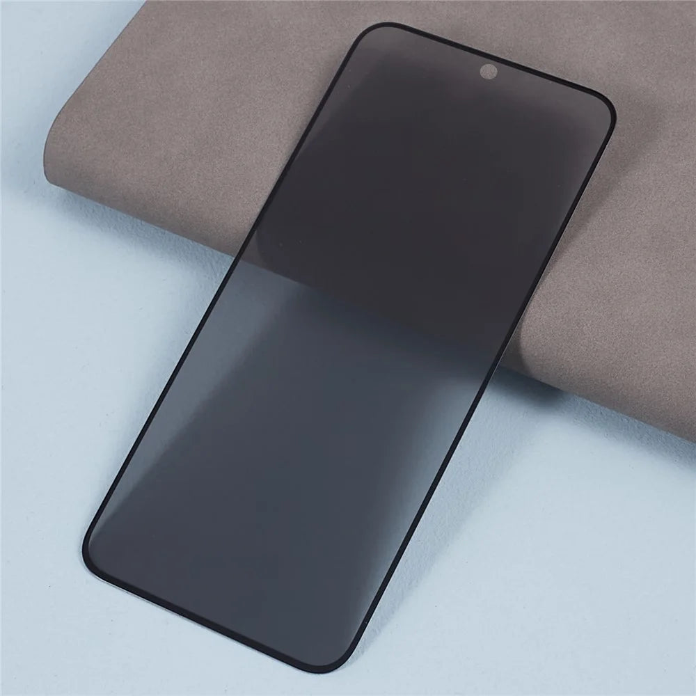 AMORUS For Huawei Pura 90 Pro 2.5D Anti-spy Full Screen Protector Full Glue Silk Printing High Aluminium-silicon Glass Film - Black - 5