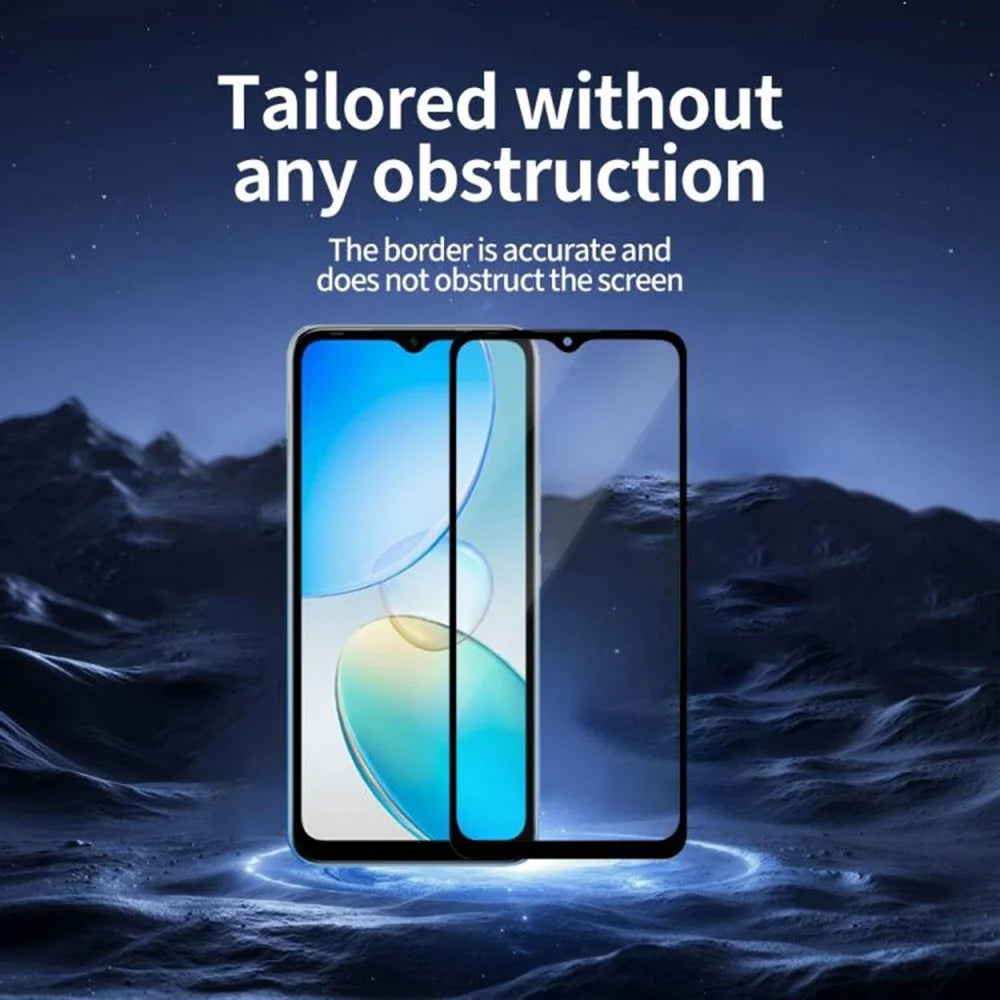 DO AS YOU WISH 5Pcs For Samsung Galaxy A37 5G Screen Protector Silk Printing High Aluminum-silicon Glass Film - 5