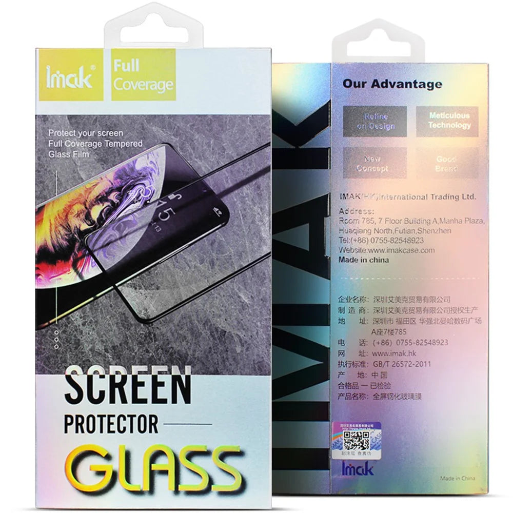 IMAK Pro+ Series for Samsung Galaxy A54 5G HD Tempered Glass Film Anti-fingerprint Full Coverage Sensitive Touch Screen Protector - 6
