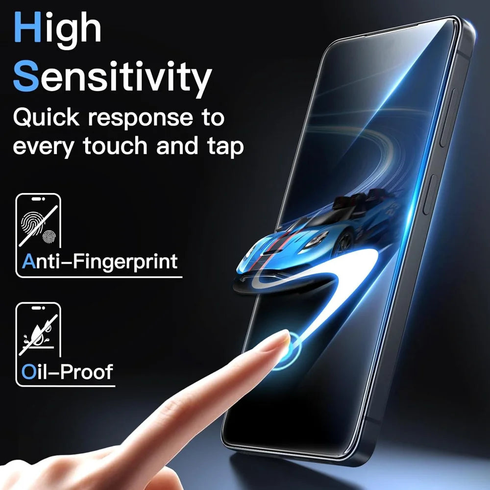 For Samsung Galaxy A57 5G 25Pcs Full Cover Screen Protector Silk Printing Ultra Clear High Aluminium-silicon Glass Film - Transparent - 6