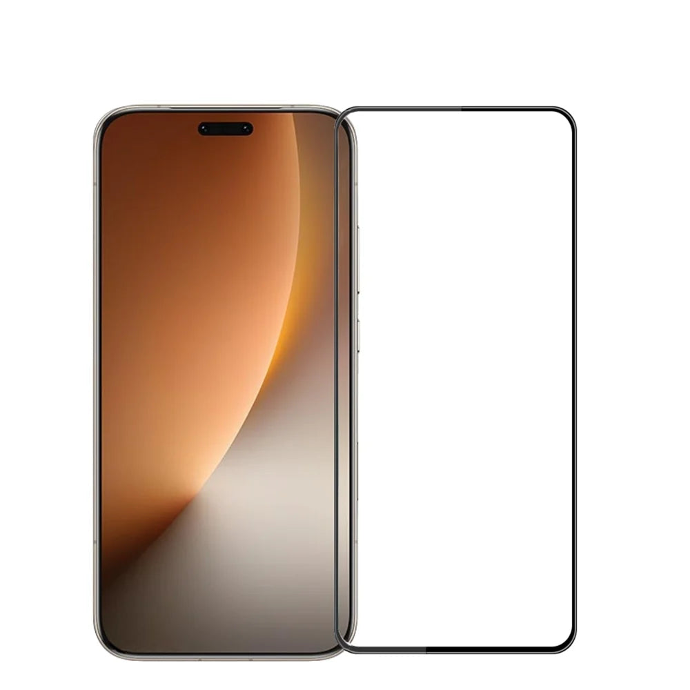 MOFI for Honor Magic8 5G Screen Protector  9H 3D Curved Full Glue Full Coverage Tempered Glass Film - Black - 1