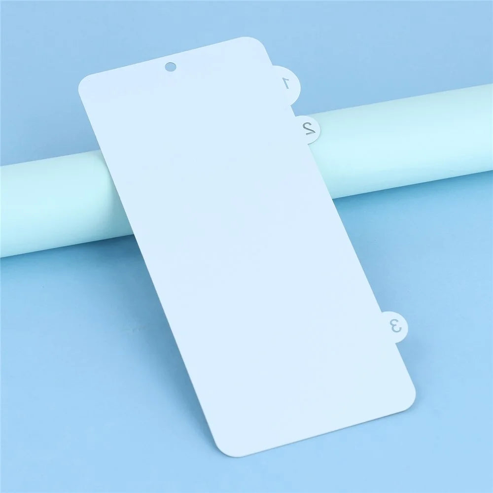 For Motorola Razr Fold 5G Screen Protector Anti-Spy TPU Matte Full Screen Protective Hydrogel Film - Black - 4