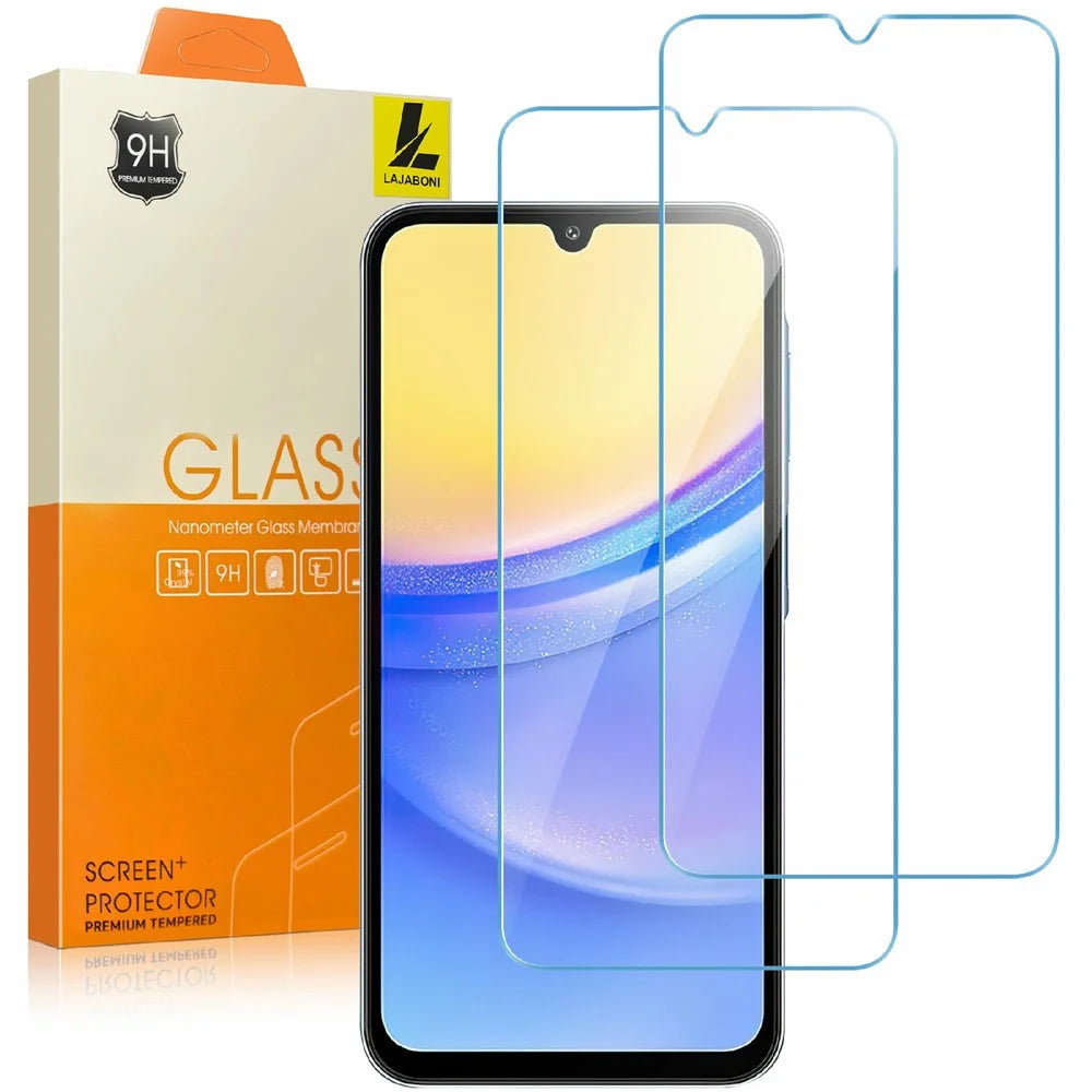 LAJABONI 2Pcs For Samsung Galaxy A16 4G  /  A16 5G HD Clear Screen Protector Anti-blue-ray Not Complete Covering Tempered Glass Screen Film - Transparent - 1