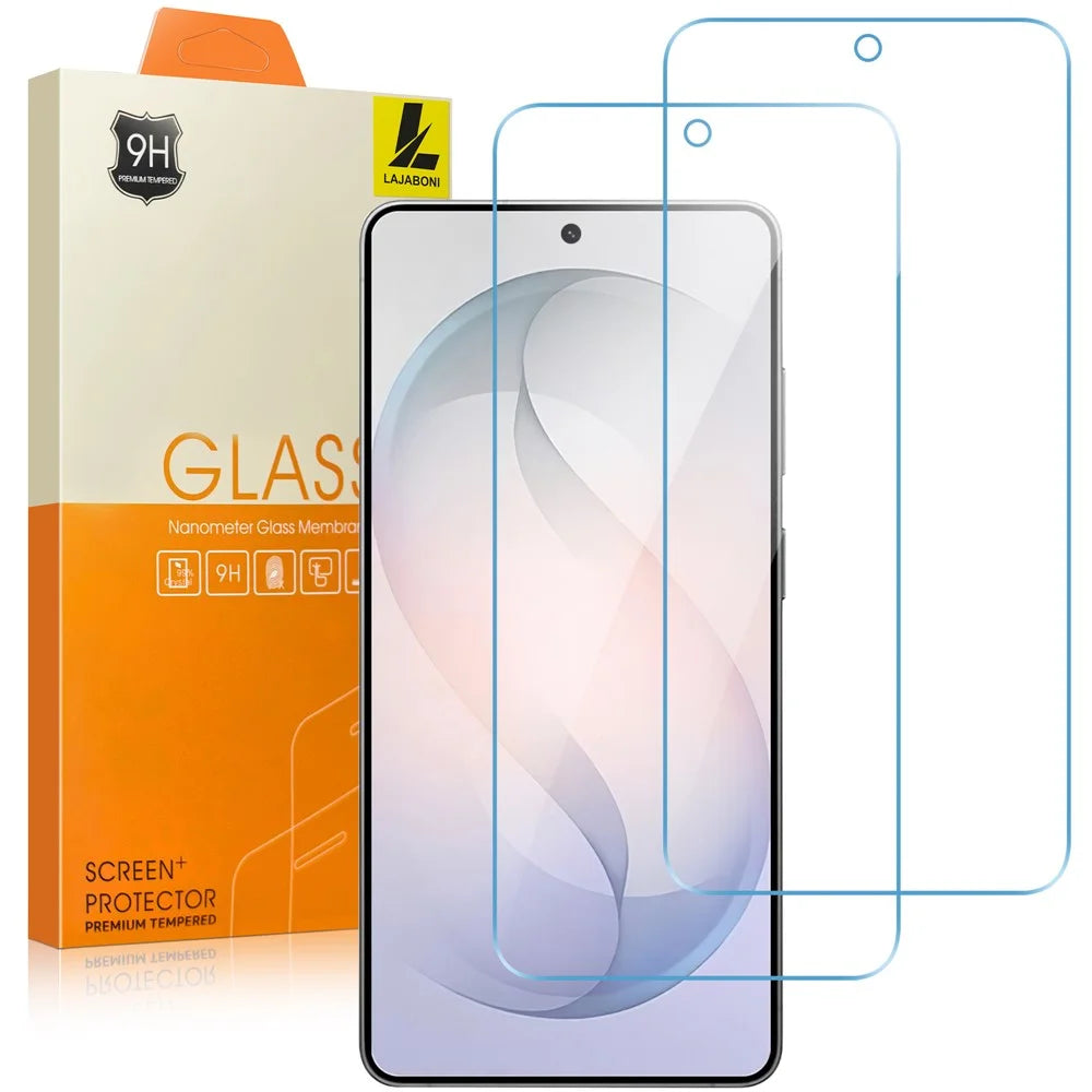 LAJABONI 2Pcs For Samsung Galaxy S24 HD Clear Screen Protector Anti-blue-ray Not Complete Covering Tempered Glass Screen Film - Transparent - 1
