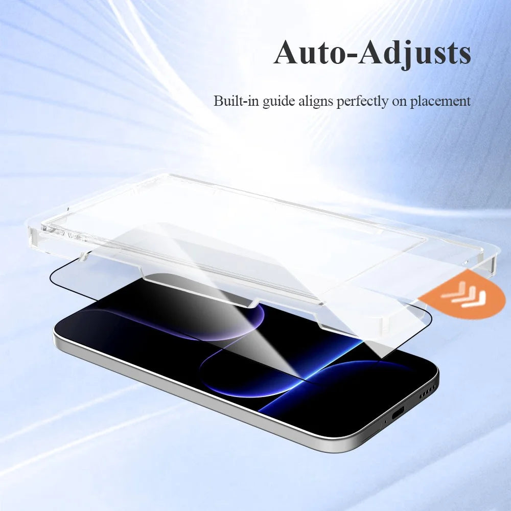 LEREACH 2Pcs For Honor 600 Lite 5G Tempered Glass Full Screen Protector Anti-Fingerprint Film with Dust-Free Installation Tool - - Black - 6