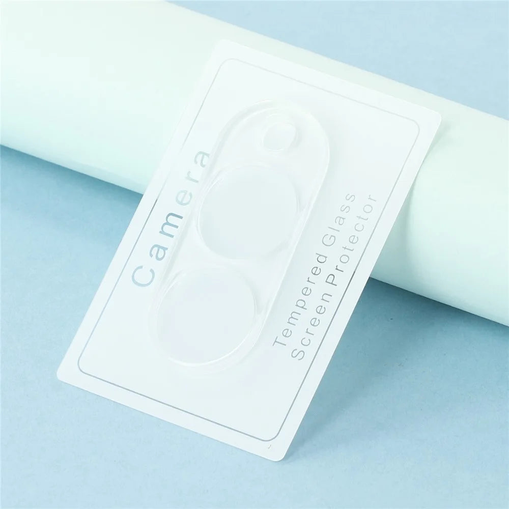 2Pcs For Samsung Galaxy Z Fold8 Full Coverage Camera Lens Protector 3D Arc Edge Anti-Scratch Tempered Glass Lens Film - Transparent - 4