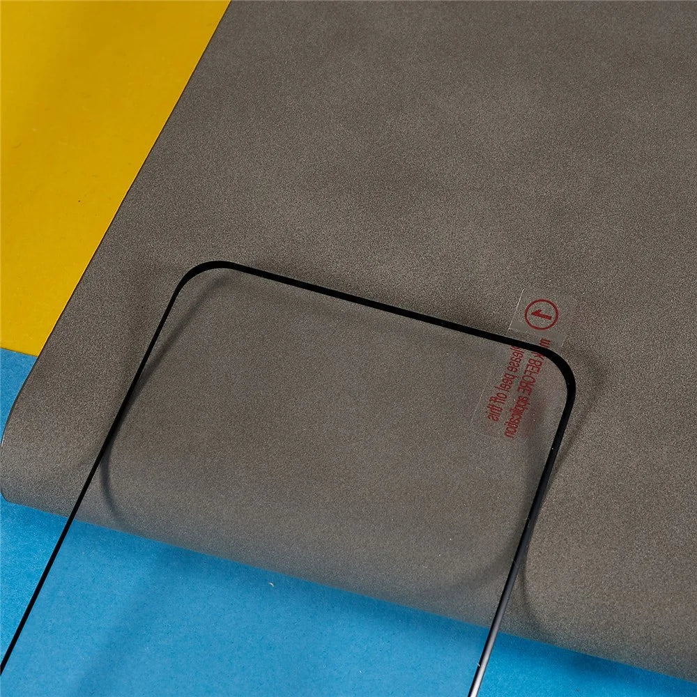 For Google Pixel 7 Pro 5G Full Glue Full Screen Silk Printing Screen Protector Tempered Glass Ultra Clear Screen Film, Black Edge - 4