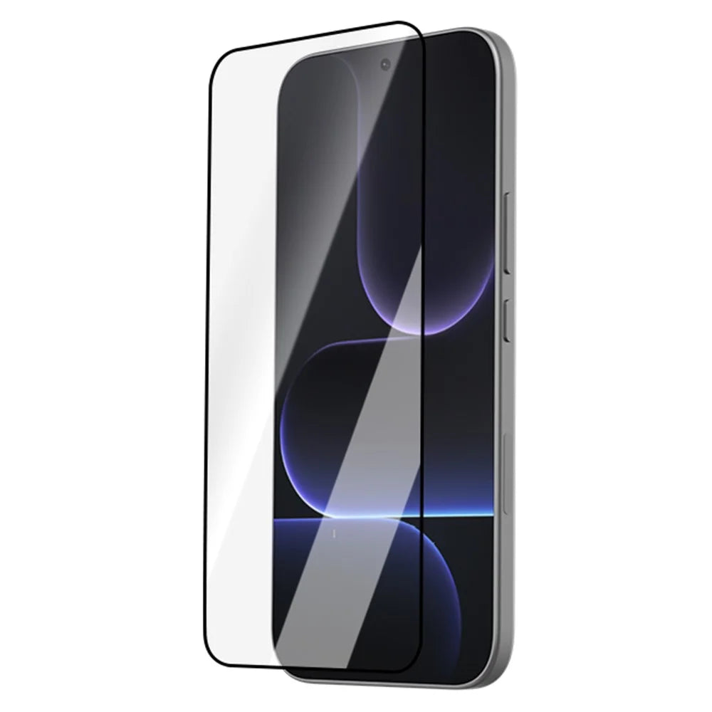 LEREACH 2Pcs Tempered Glass Full Screen Protector For Honor 600 Pro 5G / 600 5G / 500 Pro 5G Anti-Fingerprint Film with Dust-Free Installation Tool - Black - 3