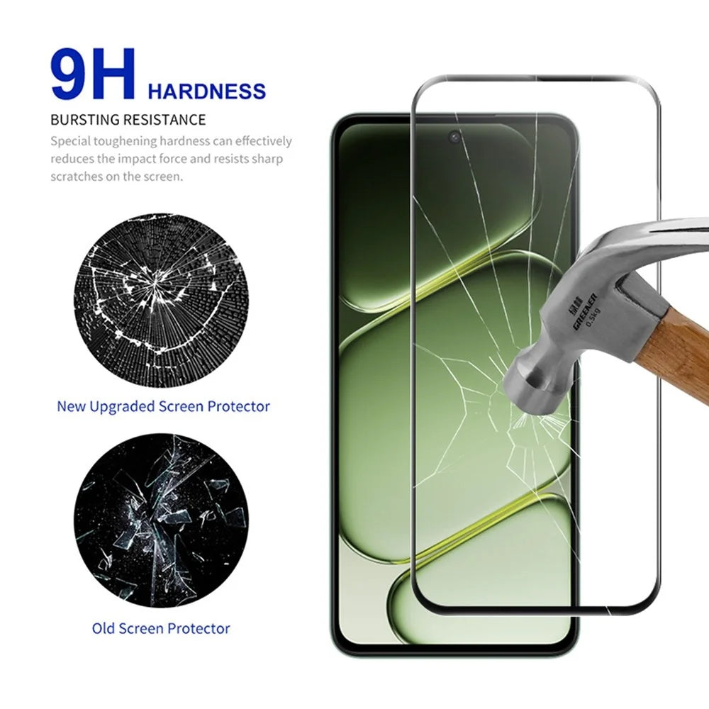 RURIHAI 10Pcs For OnePlus Nord CE6 Lite 5G High Aluminium-Silicon Glass Film Full Glue 0.26mm 2.5D Full Screen Protector - 3