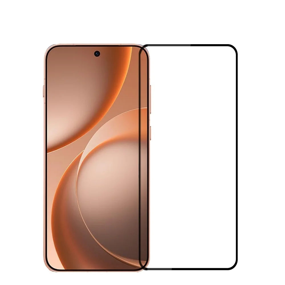 MOFI for Oppo Find X9s 5G Screen Protector 9H Full Glue Full Coverage High Aluminum-Silicon Glass Film - Black - 1