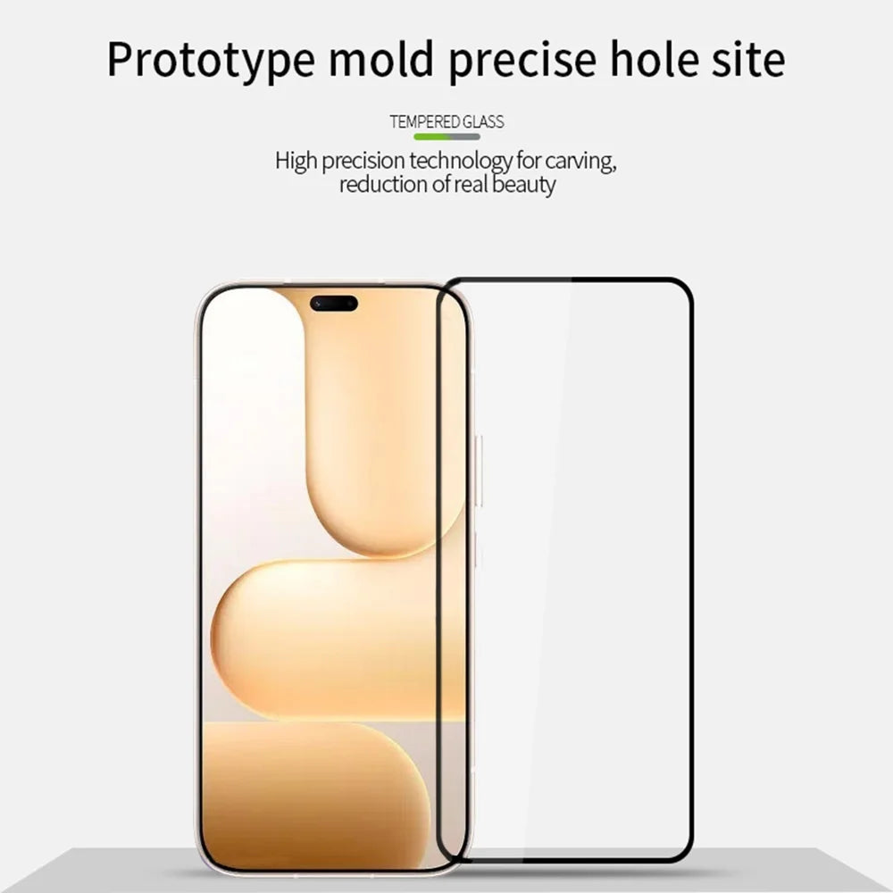 PINWUYO for Honor Play11 Plus 5G Tempered Glass Film  JK Series-2 9H Full Glue Full Screen Protector - Black - 3