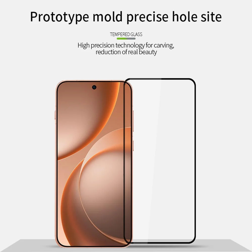 PINWUYO for Oppo Find X9 Ultra 5G Tempered Glass Film  JK Series-2 9H Full Glue Full Screen Protector - Black - 3