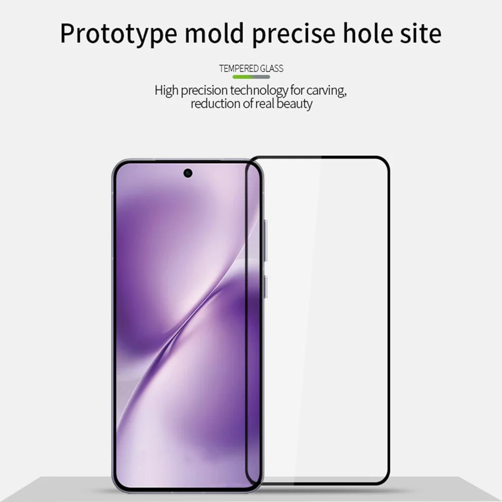PINWUYO for vivo X200T 5G Tempered Glass Film  JK Series-2 9H Full Glue Full Screen Protector - Black - 3