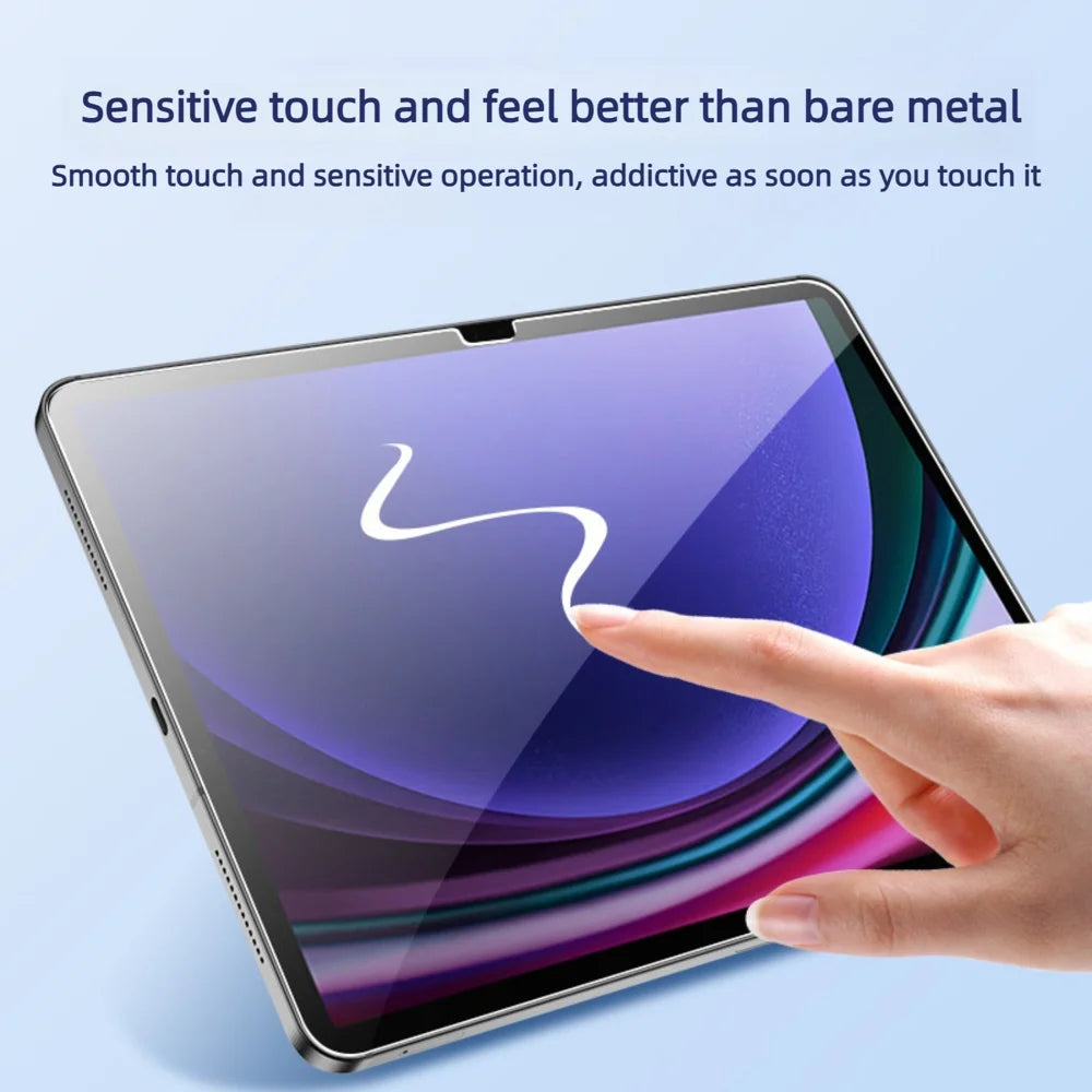 For Oppo Pad 2 Screen Protector Arc Edge Tempered Glass Film with Auto Dust-free Installation Tool (NOT Complete Covering) - Transparent - 4