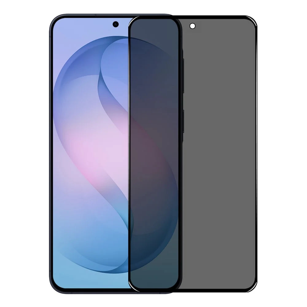NORTHJO 2Pcs A++ For Samsung Galaxy S26 FE Privacy Screen Protector High Aluminium-Silicon Glass 0.3mm Full Covering Anti Spy Film - 2