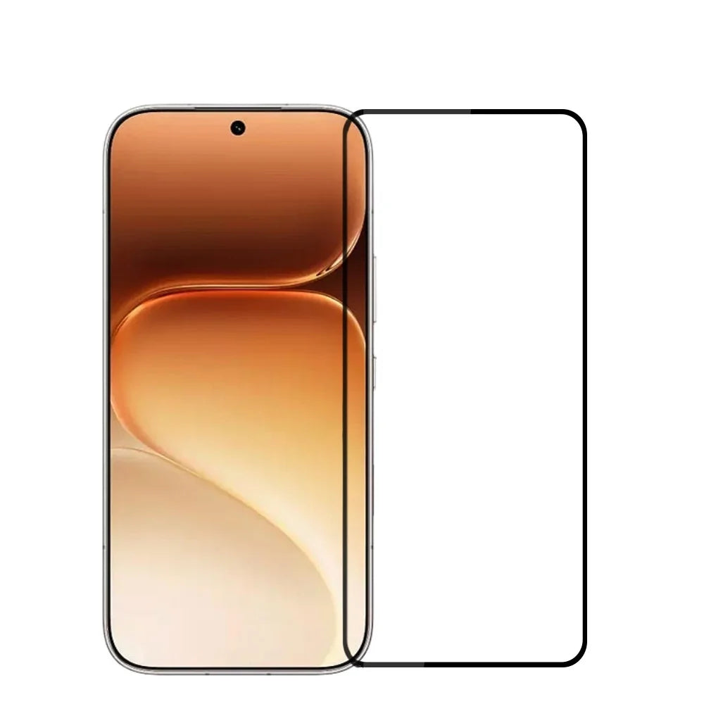 MOFI for Honor 600 Pro 5G / Honor 600 5G Screen Protector 9H Full Glue Full Coverage High Aluminum-Silicon Glass Film - Black - 1
