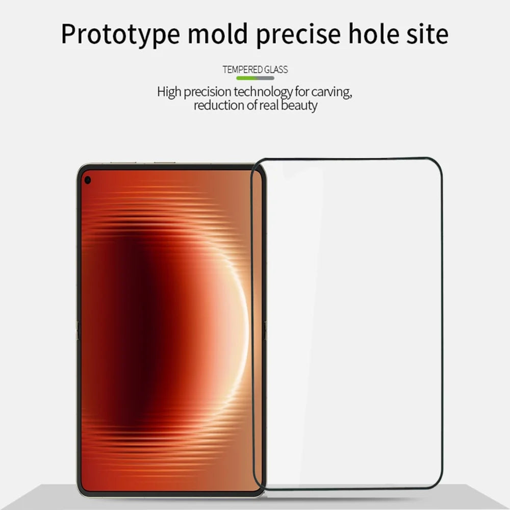 PINWUYO for Huawei Pura X Max Tempered Glass Film  JK Series-2 9H Full Glue Full Screen Protector - Black - 3