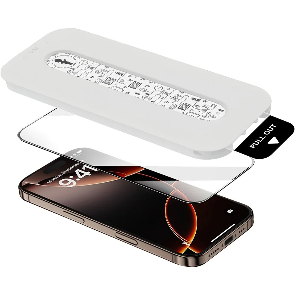IMAK 3Pcs For Samsung Galaxy A37 5G Tempered Glass Full Screen Protector Full Glue Film with Dust-free Installation Tool - Black - 3