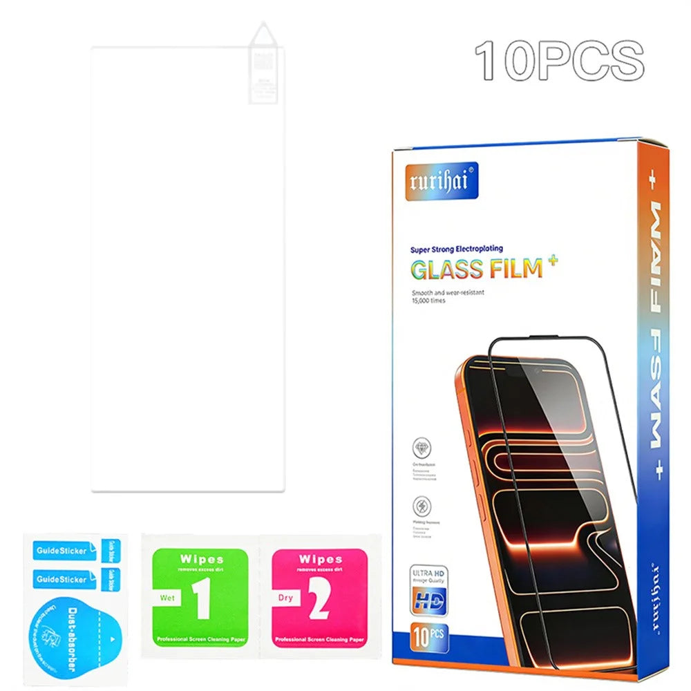 RURIHAI 10Pcs For Samsung Galaxy Z Fold8 Ultra Screen Protector 0.26mm 2.5D Full Glue High Aluminium Silicon Glass Film (NOT Complete Covering) - 7