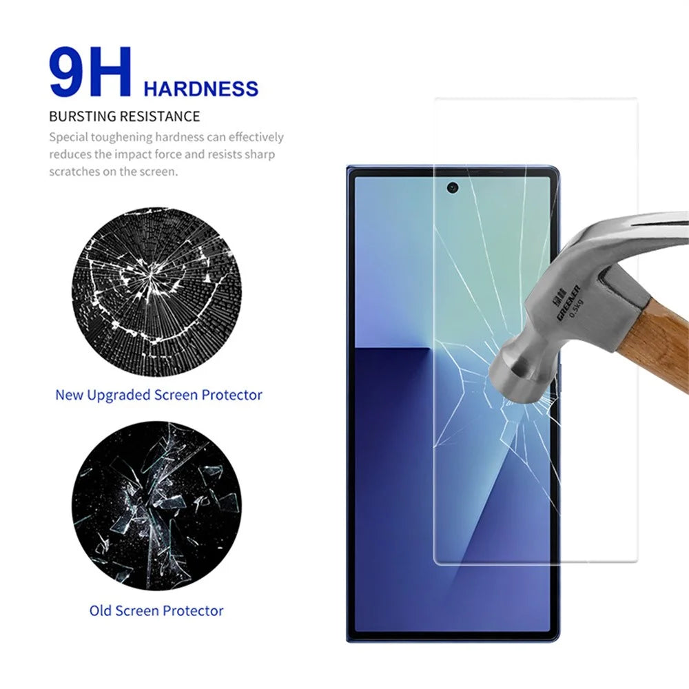 RURIHAI For Samsung Galaxy Z Fold8 Ultra Screen Protector 0.26mm 2.5D Full Glue High Aluminium Silicon Glass Film (NOT Complete Covering) - 3