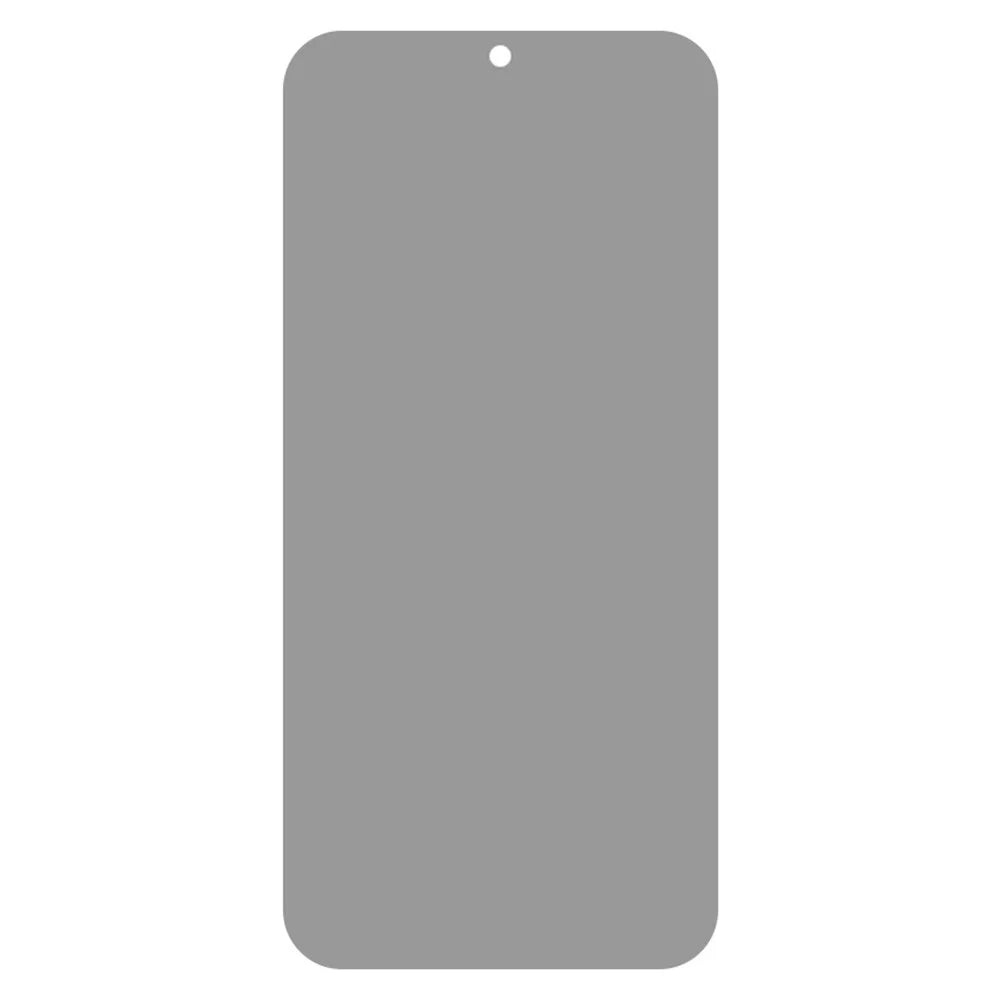 AMORUS For Samsung Galaxy S26 FE 2.5D Arc Edge Anti Spy Full Screen Protector Full Glue High Aluminium-silicon Glass Film - Black - 2