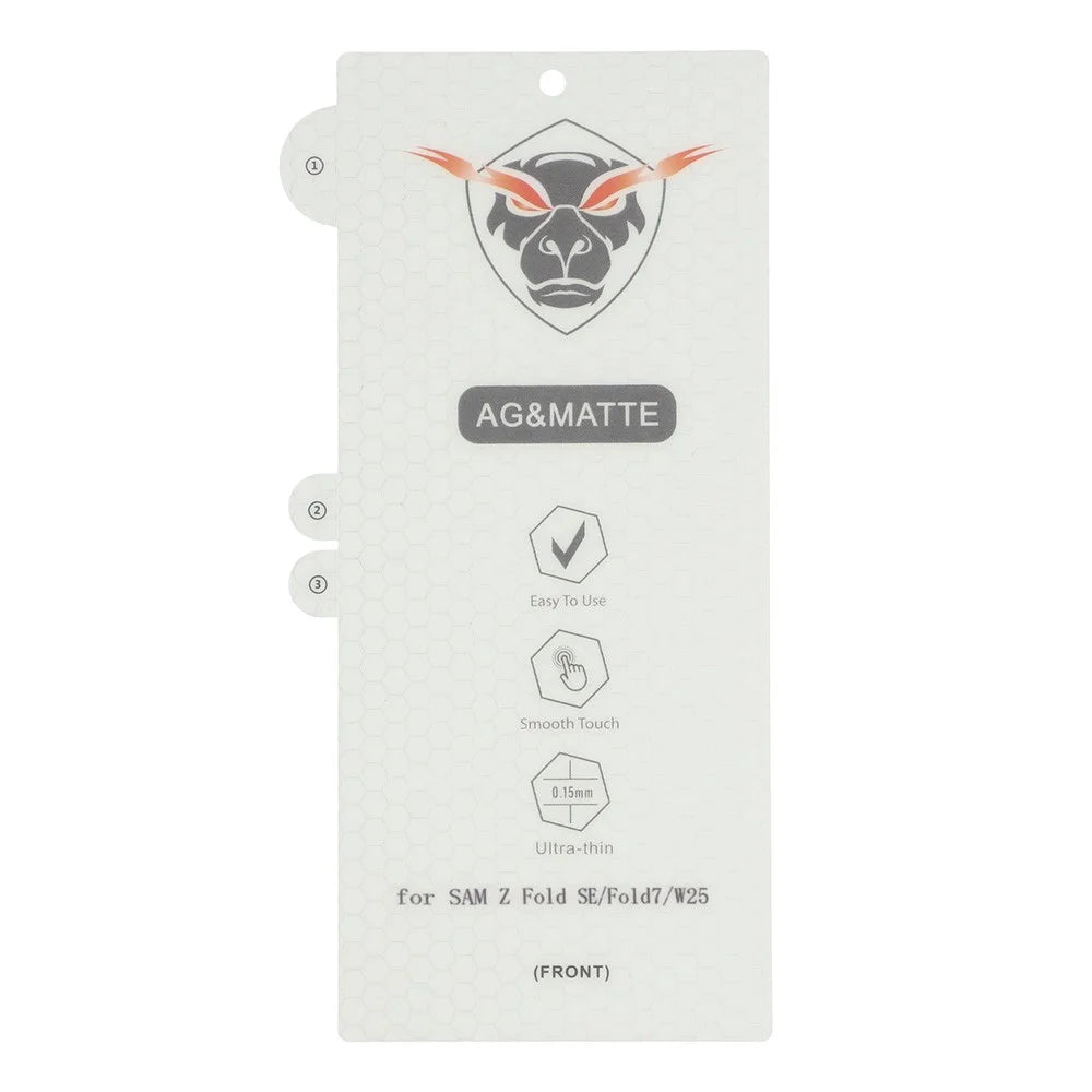 For Samsung Galaxy Z TriFold 5G / Z Fold7 5G Matte Screen Protector Anti-fingerprint TPU + PET Outer Film - 2