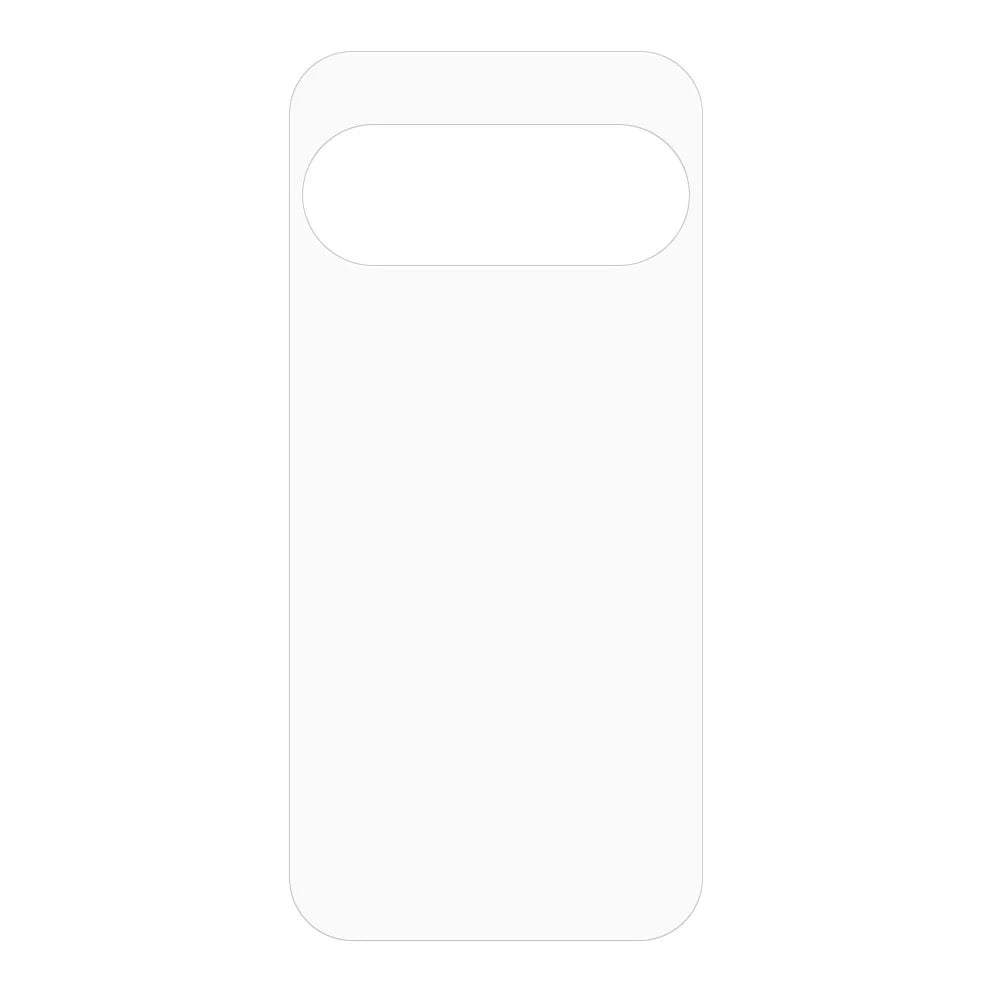For Google Pixel 11 Pro XL Anti-Scratch Phone Back Protector Ultra Clear PET Back Cover Film, NOT Complete Covering - Transparent - 2