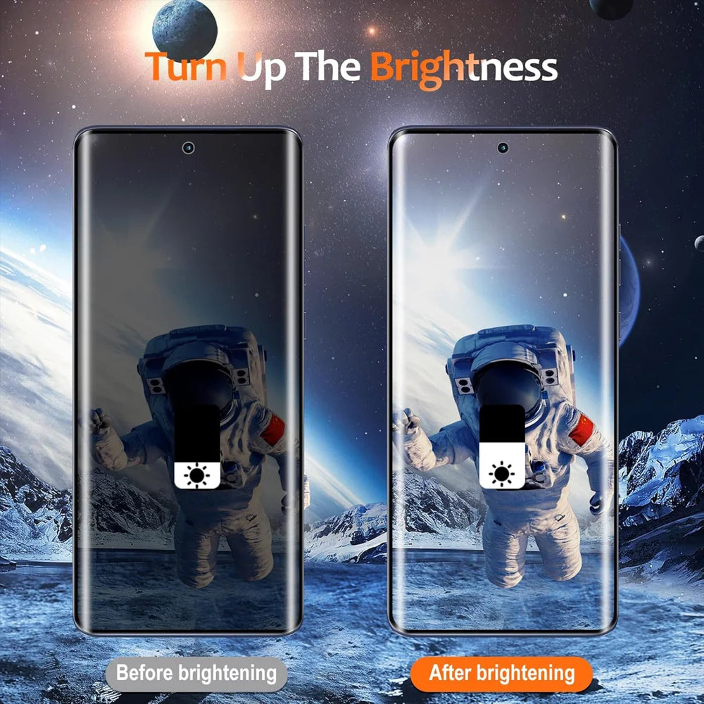 For Honor Magic8 Pro 5G 25Pcs Anti-spy Screen Protector Silk Printing High Aluminium-silicon Glass Full Cover Anti-fingerprint Privacy Film - Black - 2