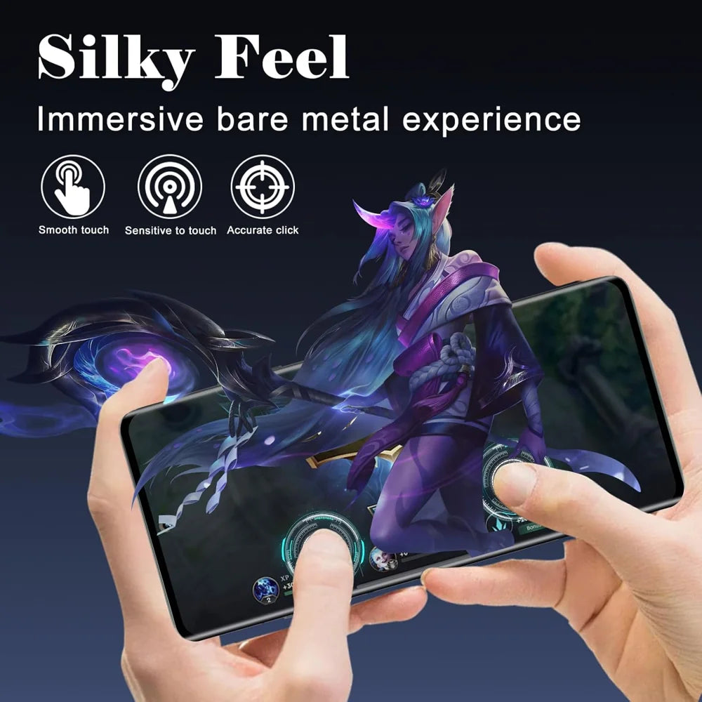 For Motorola Edge 50 Fusion 5G 25Pcs Anti-spy Screen Protector Silk Printing High Aluminium-silicon Glass Full Cover Anti-fingerprint Privacy Film - Black - 4