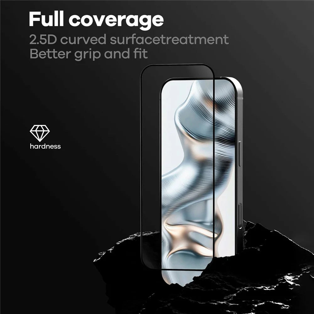 AULUMU AF01 For iPhone 17 Pro Screen Protector High Definition Tempered Glass Film with Easy Installation Tool - Transparent - 6