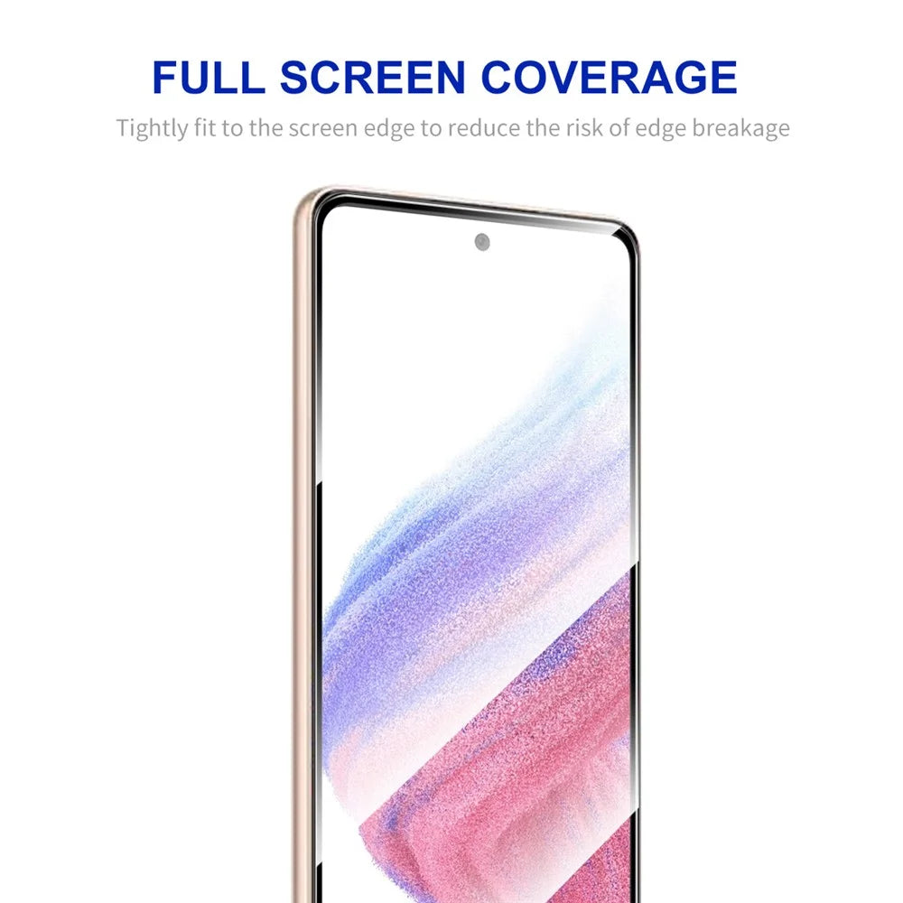 ENKAY HAT PRINCE For Samsung Galaxy A54 5G 0.26mm 2.5D Anti-fingerprint Screen Protector Full Covering Sensitive Touch High Aluminium-silicon Glass Film - 2