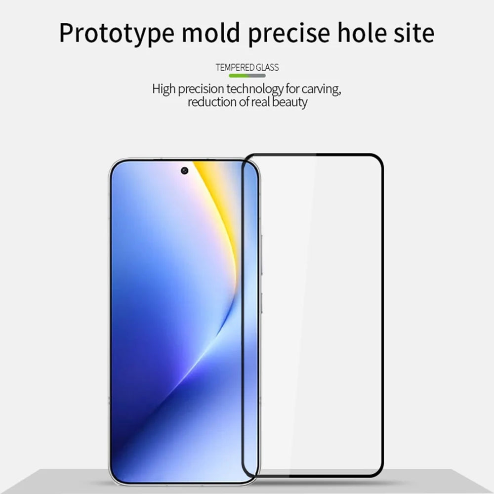 PINWUYO for Honor Win Turbo 5G Tempered Glass Film  JK Series-2 9H Full Glue Full Screen Protector - Black - 3